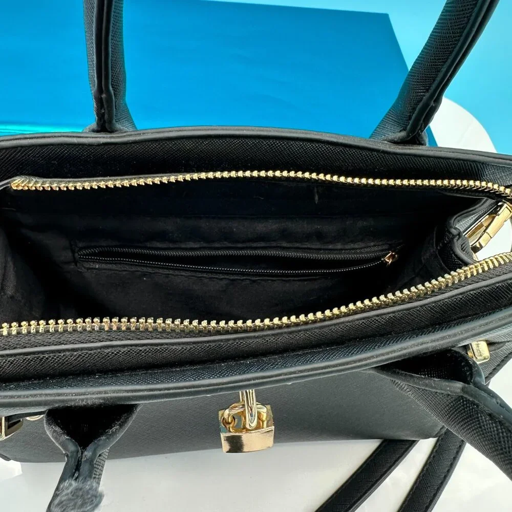 Fashion Nova Women's Kelly‎ Evening Crossbody Handbag Purse, Black